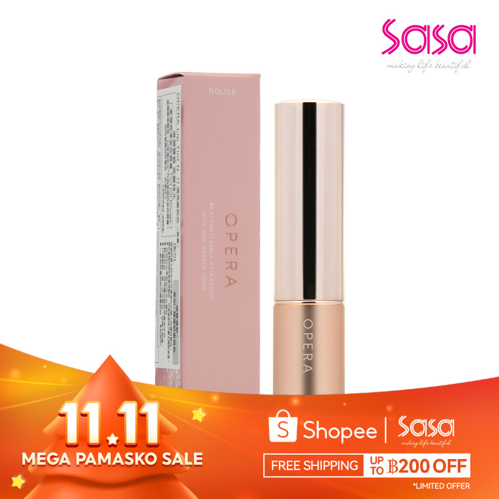 Opera Lip Tint N Oil Rouge Lipstick (#17 Peach Glow) (3.6g)