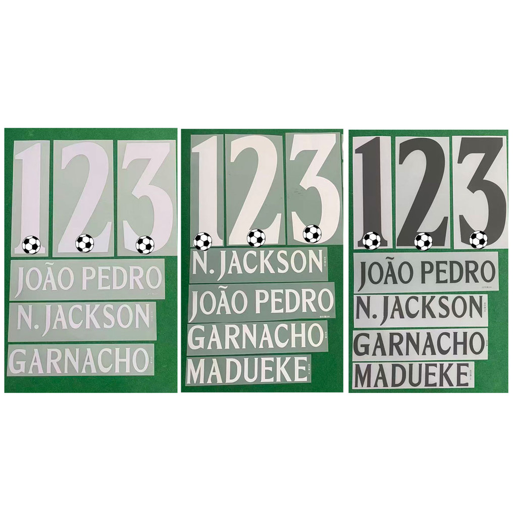 2025 UCL League Nameset Joao Pero Neto Garnacho Enzo Caicedo Palmer ปรับแต่งชื่อใดๆ หมายเลขการพิมพ์ 