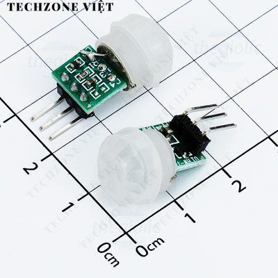 PIR Motion Temperature Sensor AM312 Mini TechZone Viet