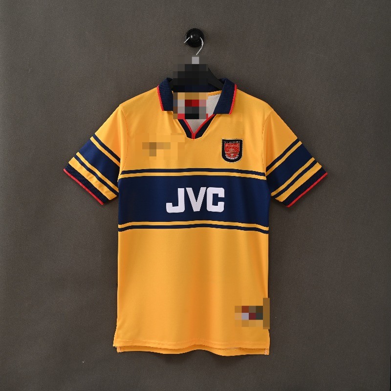 Retro 97-99 Arsenal away เสื้อฟุตบอลแขนสั้น