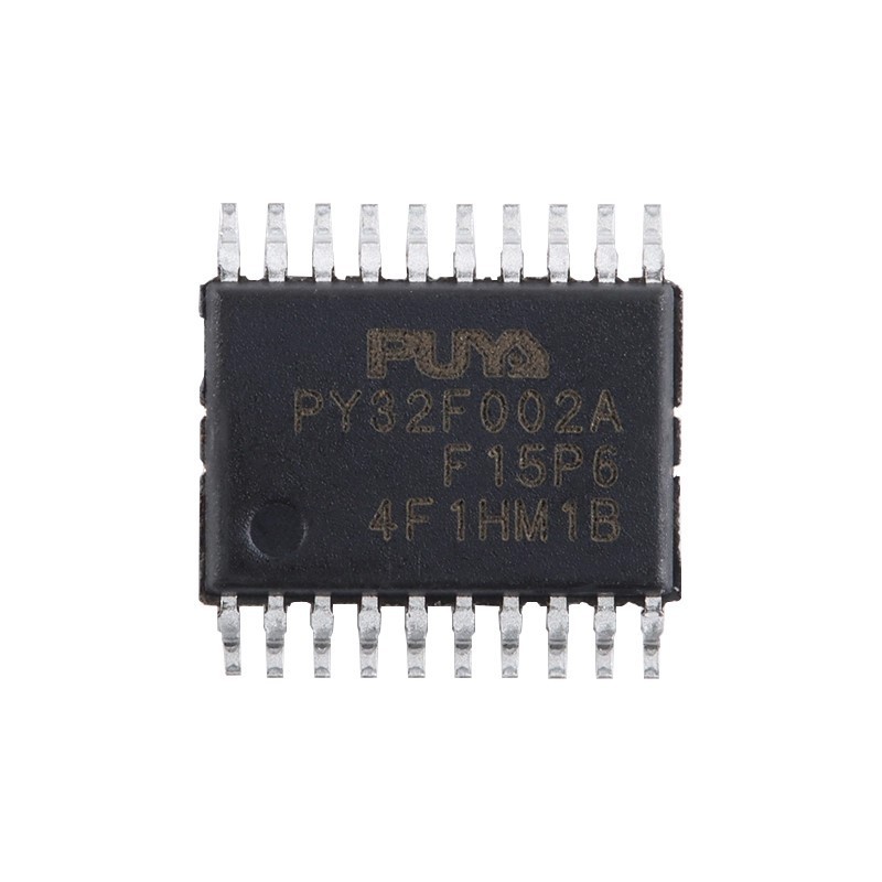 PY32F002AF15P6TU TSSOP-20 ARM Cortex-M0 32-Bit Microcontroller-MCU ยี่ห้อใหม่