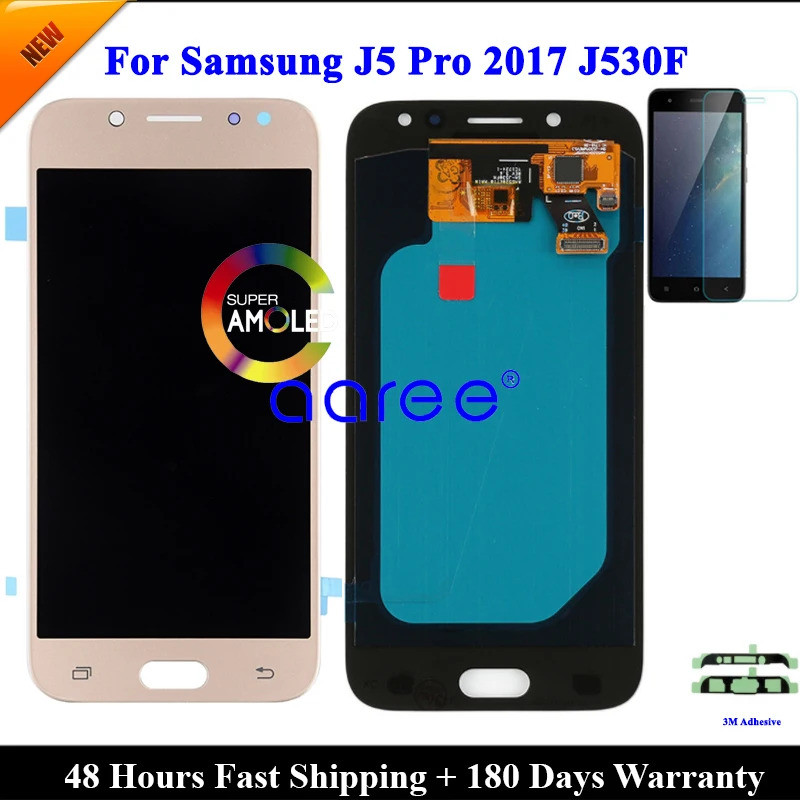 SAMSUNG สําหรับSamsung J5 Pro 2017 J530 จอแสดงผลLcdสําหรับSamsung J5 2017 J530 หน้าจอLcd Touch Digit