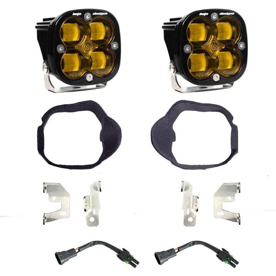 Baja Designs Squadron SAE Fog Pocket LED Light Kit เหมาะกับ Mercedes Benz Sprinter Van 1500/2500/350