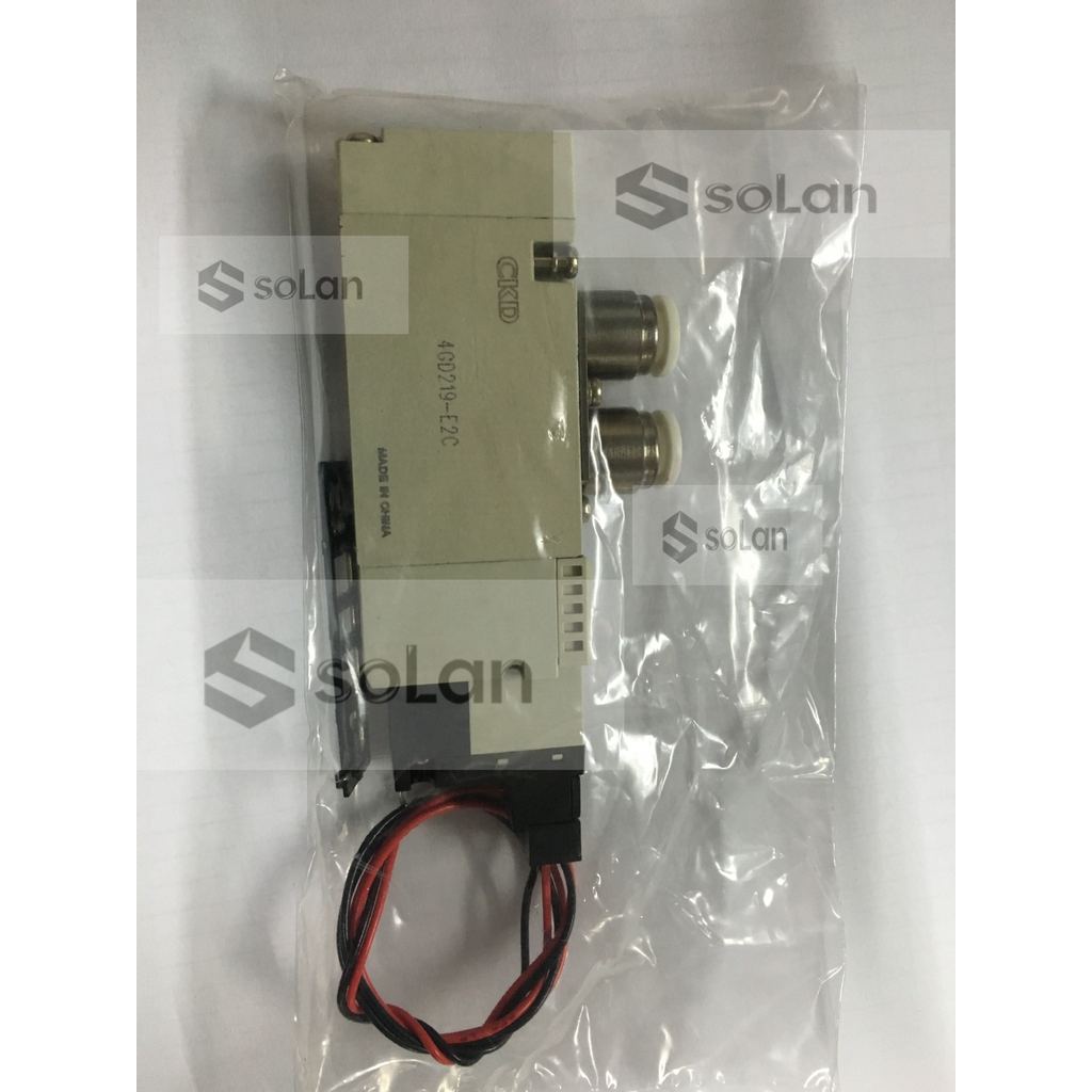 4GD219-E2C Ready Stock โซลินอยด์วาล์ว CKD 4GD219-C6-E2C-3 ใหม่เอี่ยม