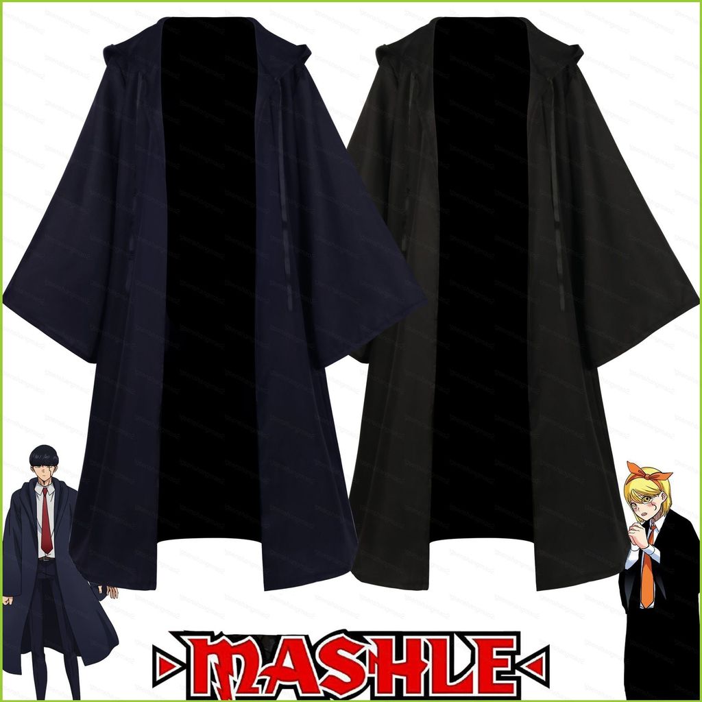 ชุดคอสเพลย์ Mashle Magic เสื้อคลุมพร้อมเข็มขัด และเครื่องประดับ สำหรับ HALLOWEEN cosplay