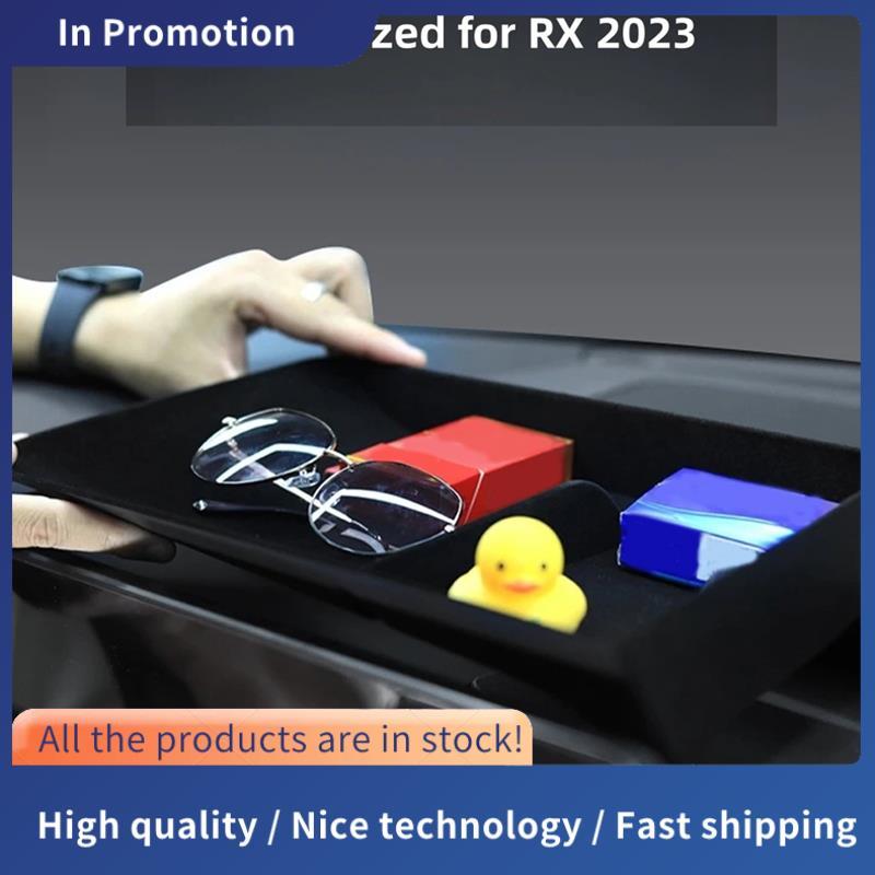 คอนโซลกลาง Dash ถาด Dashboard Organizer กล่องเก็บสําหรับ RX RX350 Rx350h Rx450h Rx500h 2023 2024