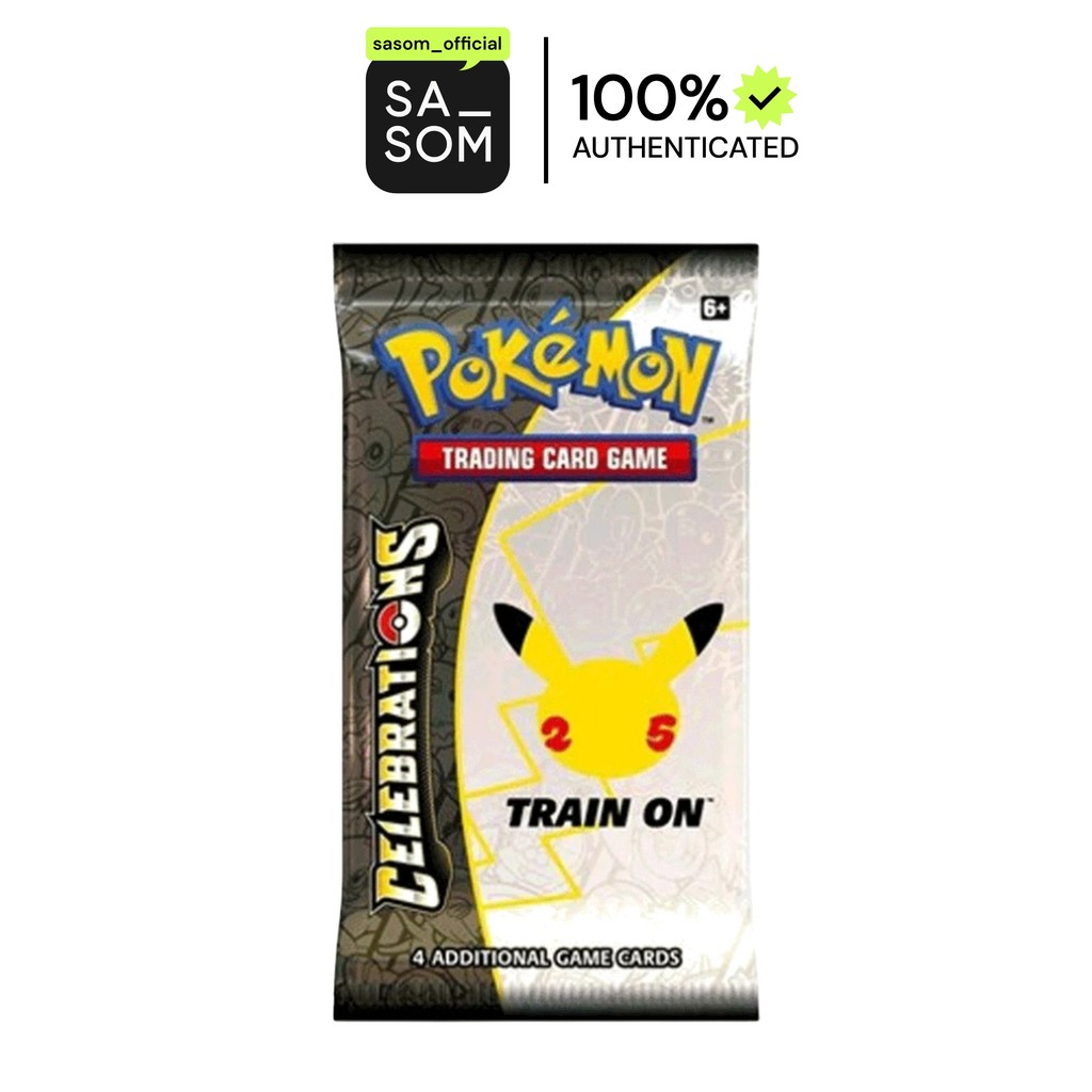 Pokemon Celebrations Booster Pack (EN) | ของแท้ ตรวจสอบโดย SASOM