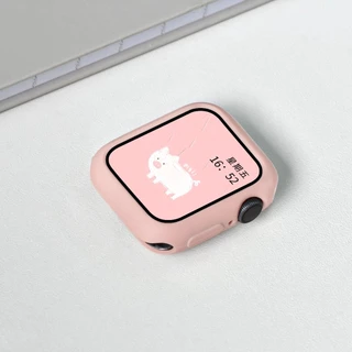 กรณียางอ่อนครอบคลุมกลวง for Smartwatch Apple Watch SE Ultra 3 2 Iwatch Series 11 10 9 8 7 6 5 49 46 42 45 44 40 41 38mm