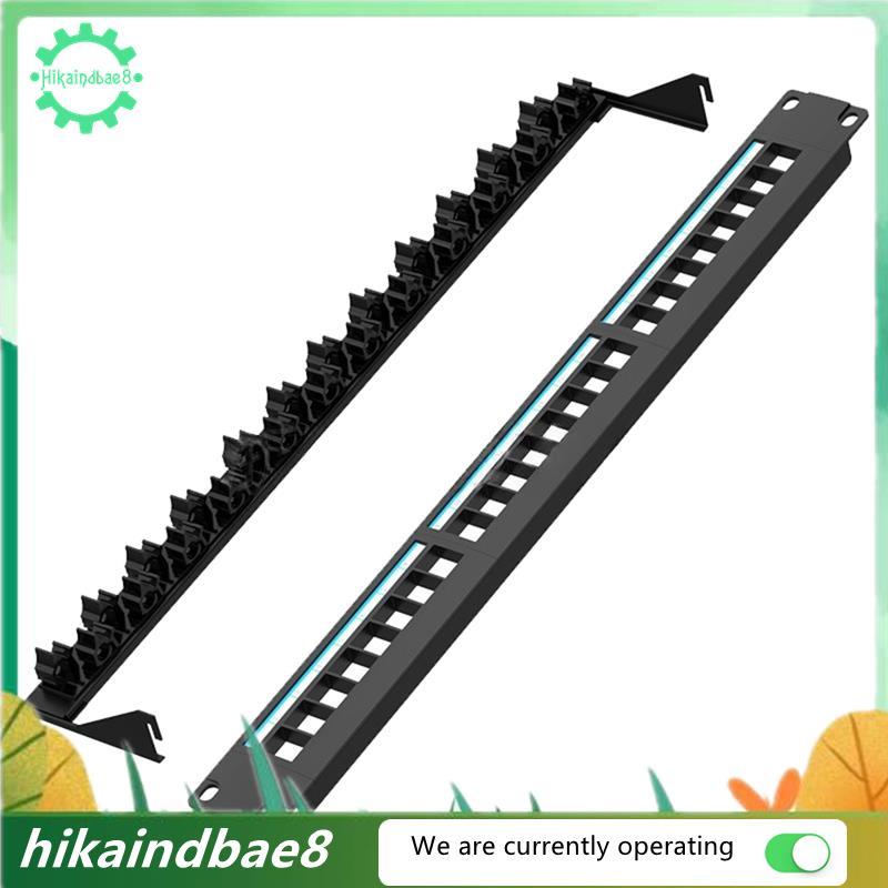 Cat6 24-Port Patch แผงเครื่องมือฟรี UTP/STP Rack Mount แผงเครือข่ายพร้อมฉลากสําหรับโครงสร้าง Cabling