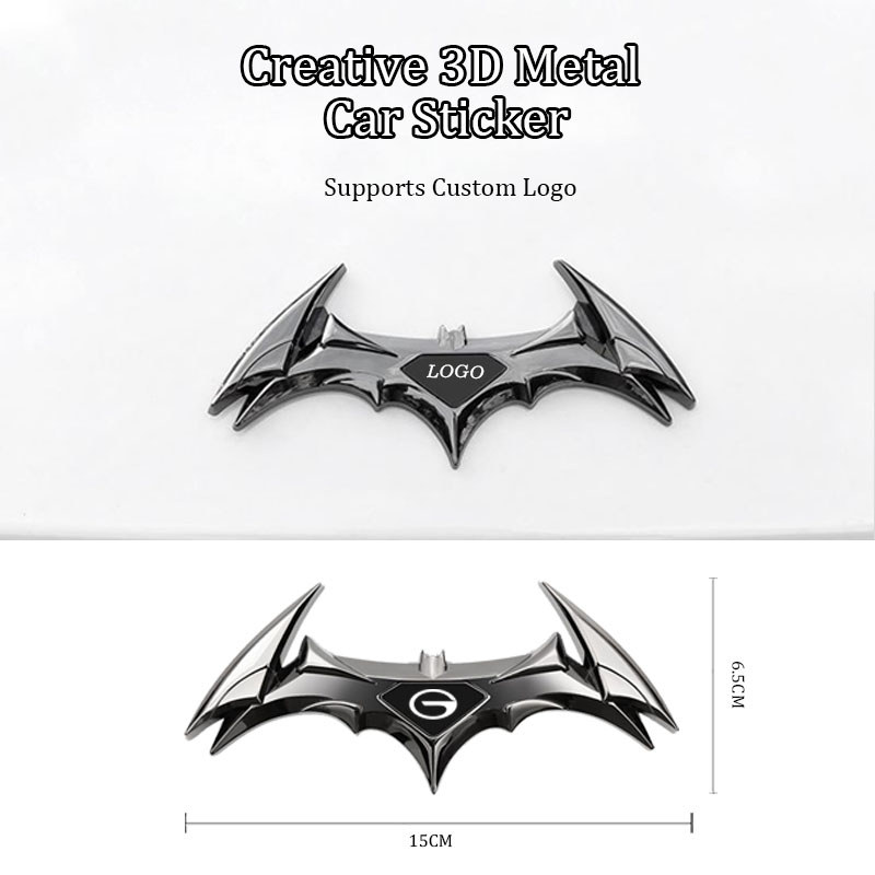 GAC Creative Bat Metal Car 3D Sticker GS8 GS7 GS4 GA8 GA6