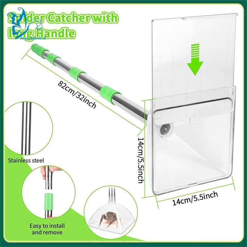 [betsy_eisenhower.th] Spider and Insect Catcher Humane Spider Collector for Indoor Outdoor Office Ga