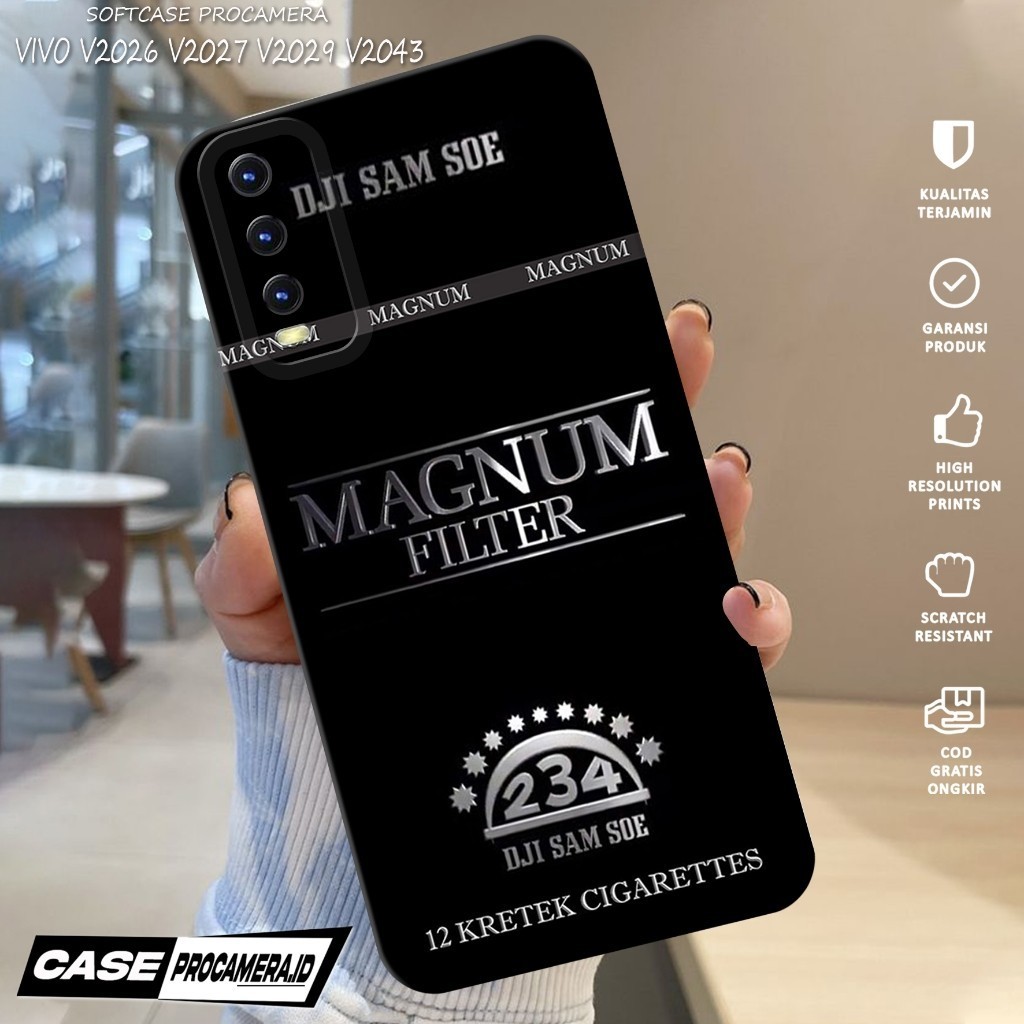 HP เคสที่รองรับสําหรับ VIVO V2043 V2026 V2027 V2029 ล่าสุด VIVO Procamera Casing 2025 { Case R0K0K2}