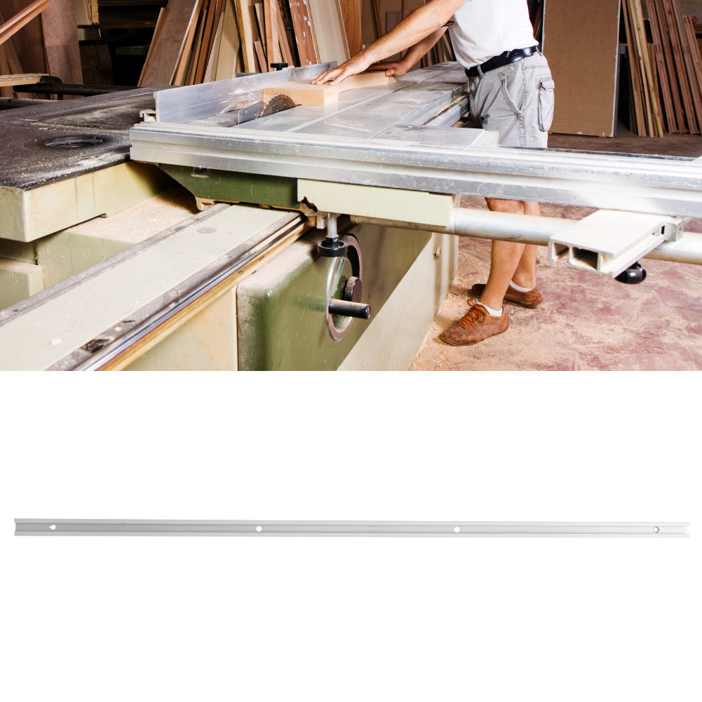 T-Track Slide Slab Premium T-Slot Miter Track Jig สำหรับเราเตอร์เลื่อยวงเดือน