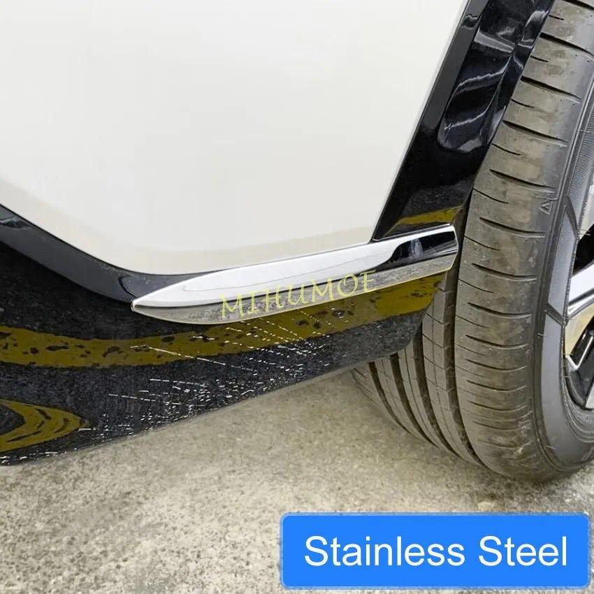 สําหรับ Honda ZRV ZR-V 2023 2024 สแตนเลสด้านหลังกันชนด้านข้าง Guard Protector