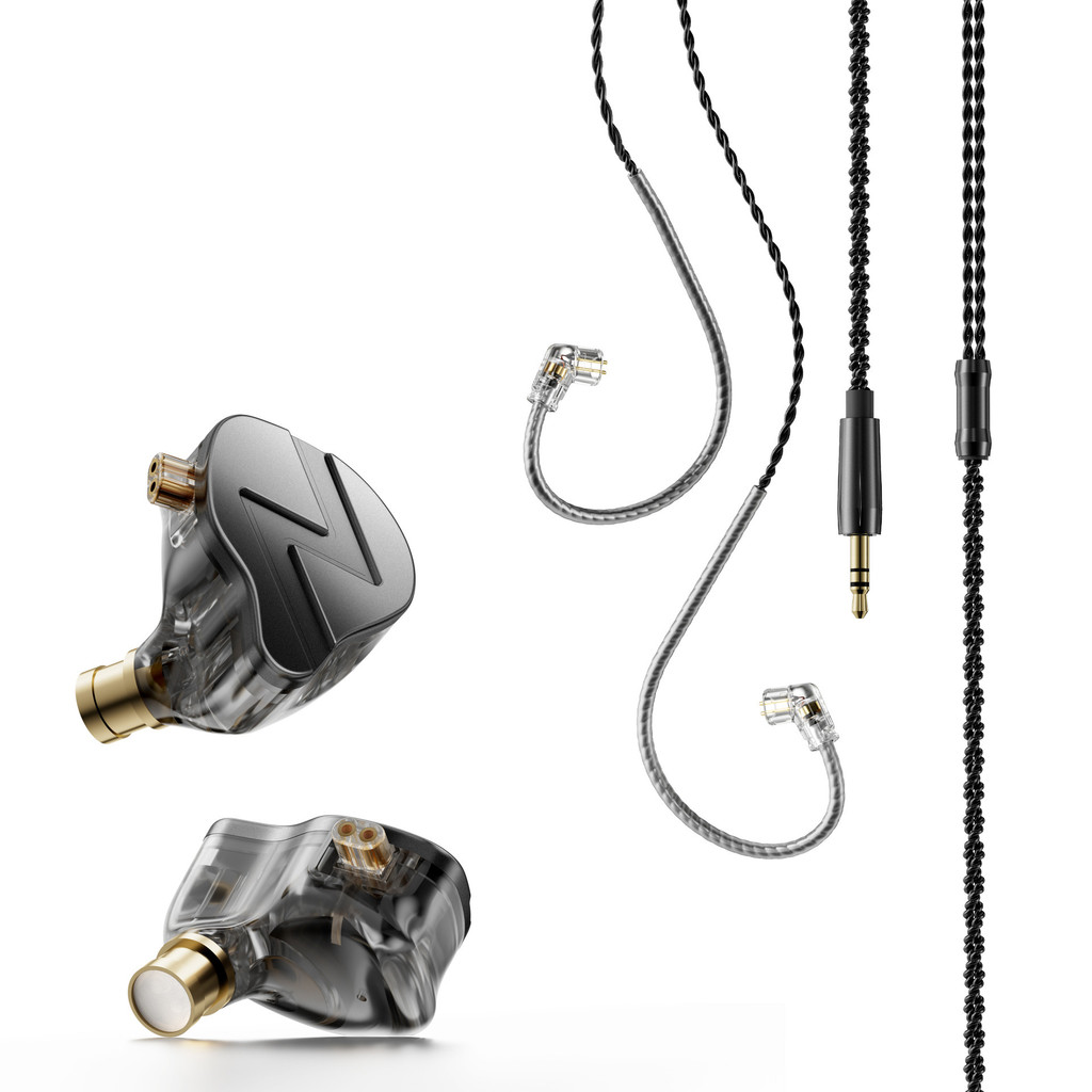 หูฟังมีสาย 1DD+2BA 6 หน่วย สำหรับเกม-ไลฟ์สด HIFIคุณภาพ