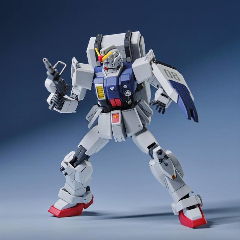 KK Cool Marine Combat Gundam Assembly Model HGUC 1/144 ทารกแรกเกิด Marine Combat Type Gundam 08MS Te