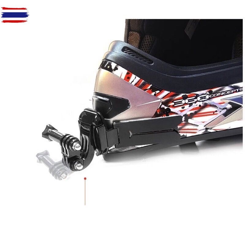 ขายึดติดหมวกกันน้อค ยี่ห้อTUYUสำหรักล้องโกโปร กล้องแอคชั่น Motorcycle helmet Bracket for GOPRO/Actio