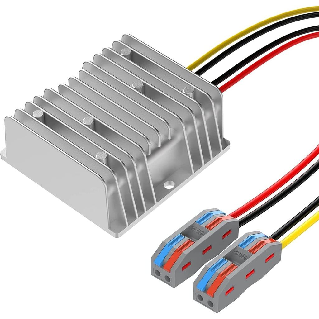 12v ถึง 19v 5A 95W Boost Converter DC Power Adapter, เหมาะสําหรับรถยนต์, รถบรรทุก, เรือ, แถบไฟ LED..