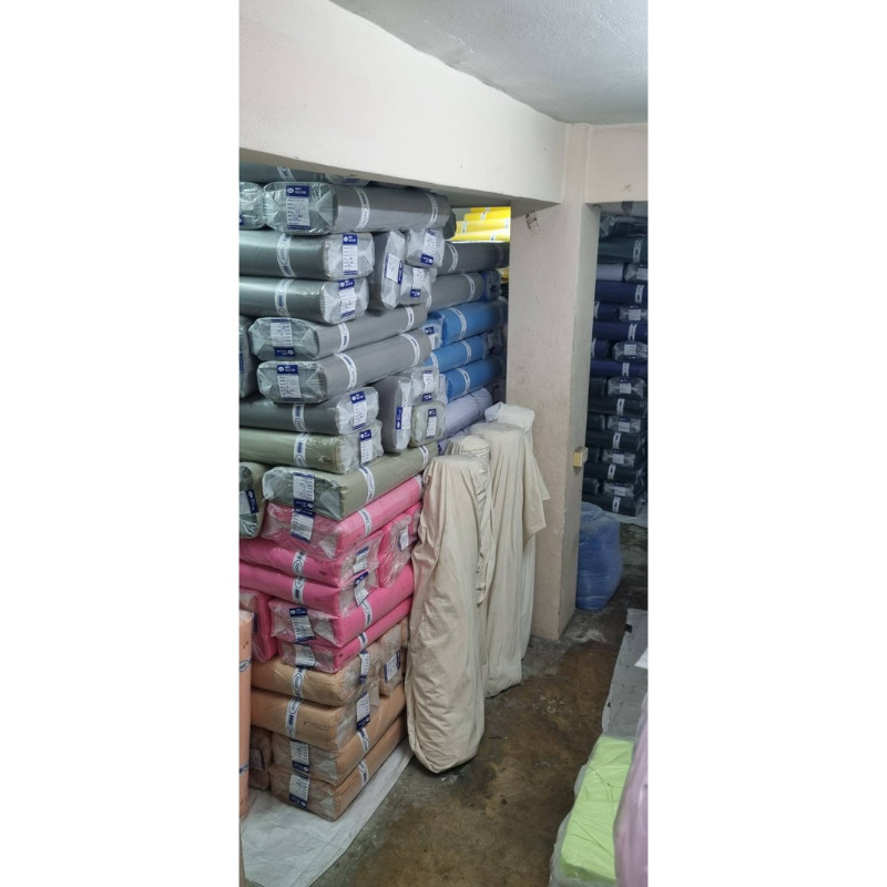 ผ้าโซล่อน Solon ผ้าสีพื้น ใช้งานหลากหลาย หน้ากว้าง 60