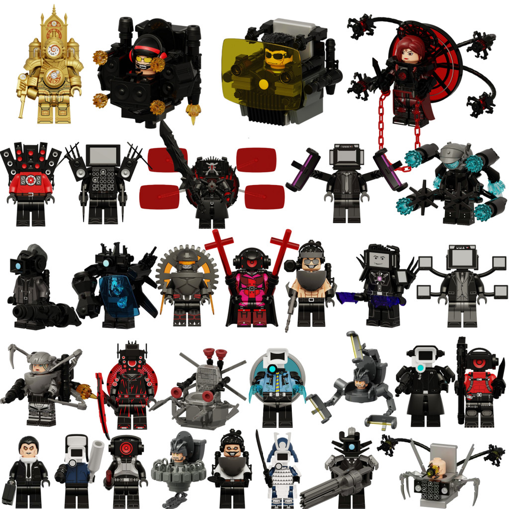 Skibidi Toilet Action Figure Doomsday G-man Titan TV Man Titan Speakerman Titan Cameraman Big TV Man