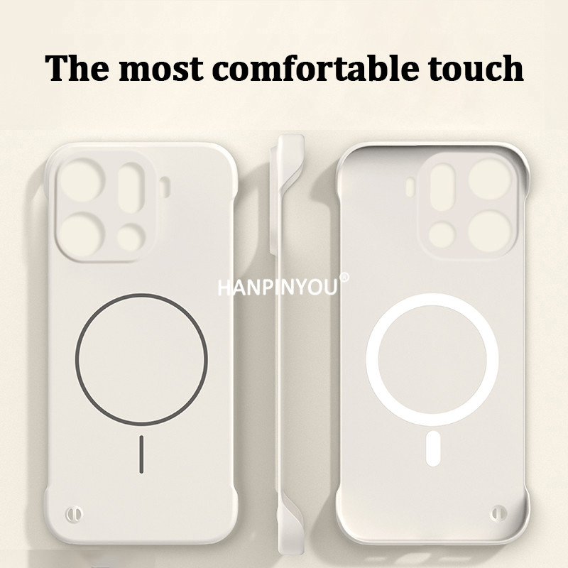 หรูหรา Ultrathin Liquid Frameless Hard Case สําหรับ OPPO รูปที่ 6