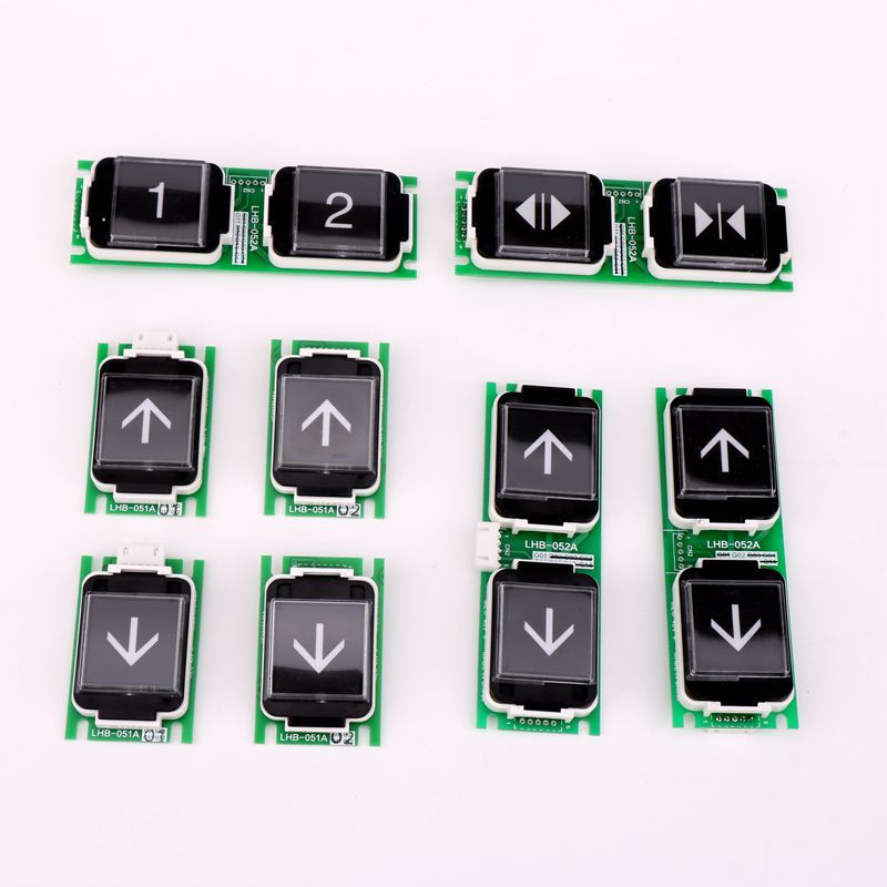 LHB-052AG01 02 11 ใช้ได้กับปุ่มลิฟต์ Mitsubishi GPS-3 LHB-051AG01 02 ปุ่มสวิตช์