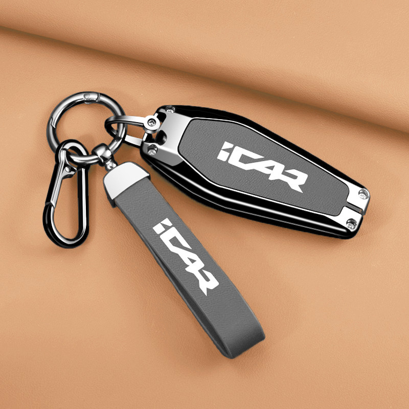 ใช้ได้กับเคสกุญแจ Jaecoo 6 ev รุ่นใหม่ปี 2024-2025 J6 Jaecoo6 EQ7 icar03  ของแต่งรถ พวงกุญแจรถยนต์ พ