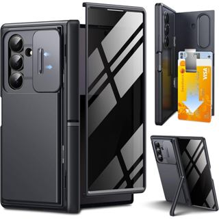 TONGATE กระเป๋าสตางค์สําหรับ Galaxy Z Fold 7 Case, 2 ขาตั้งท…