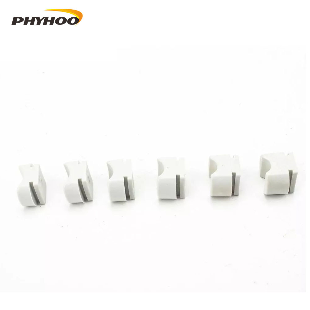 PHYHOO 6 ชิ้น Benders อุปกรณ์พลาสติก สีขาว ใช้ต่อการดัดด้วยเครื่องดัด
