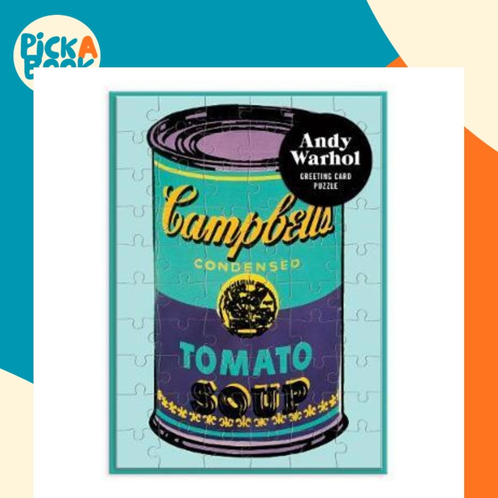- Andy Warhol Soup Can Greeting Card Puzzle โดย Andy Warhol Galison (ฉบับสหรัฐอเมริกา ปกอ่อน)