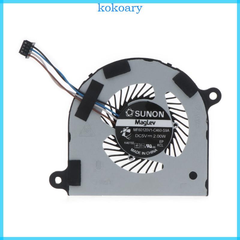 KOK แล็ปท็อป CPU พัดลมหม้อน้ํา 4Pin 4 สายสําหรับ Dell Latitude 7480 E7480 7490 E7490