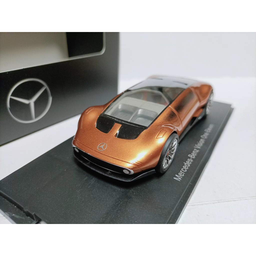 โรงงานเดิม OEM 1 43 Benz Retro Owing Concept Car Model Mercedes Benz one-Eleven