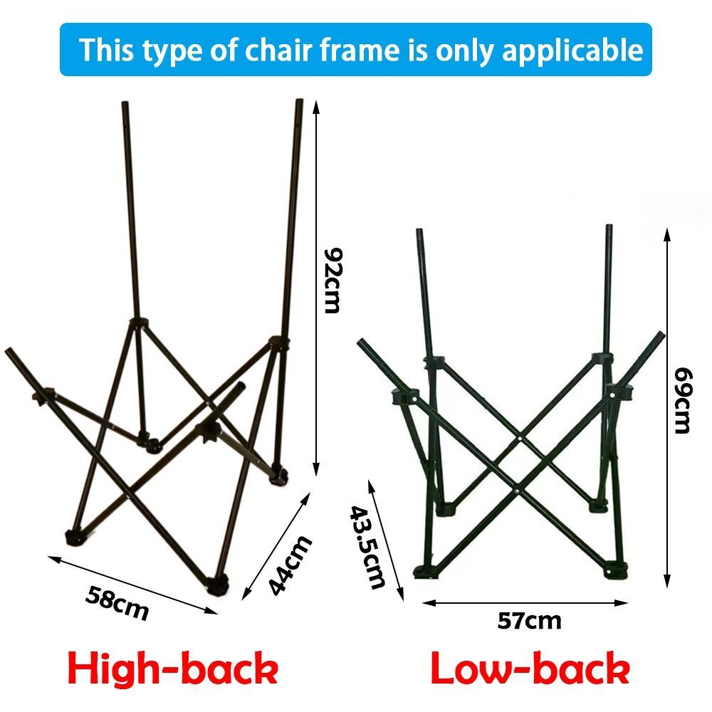 ชูฮู ผ้าคลุมเก้าอี้ตั้งแคมป์,กันลื่นหนาดวงจันทร์เก้าอี้เปลี่ยนผ้า,ทนทานระบายอากาศผ้าแผ่นเก้าอี้ชายหาดสําหรับตกปลากลางแจ้งหลังบ้าน - รูปที่ 2