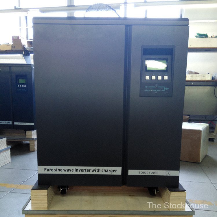 10KW-30KW โซลาร์เซลล์ Off-Net Single-Phase Inverter อุตสาหกรรมความถี่ Pure Sine Wave อินเวอร์เตอร์ 9