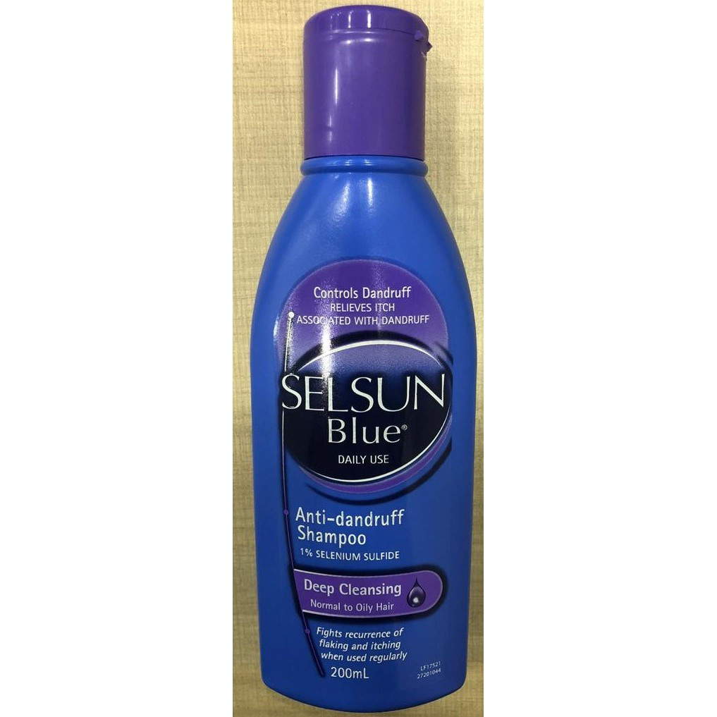 Australia SELSUN BLUE(Deep Cleans, Replenishing) SELSUN GOLD แชมพูขจัดรังแค 200ml2025.11.20