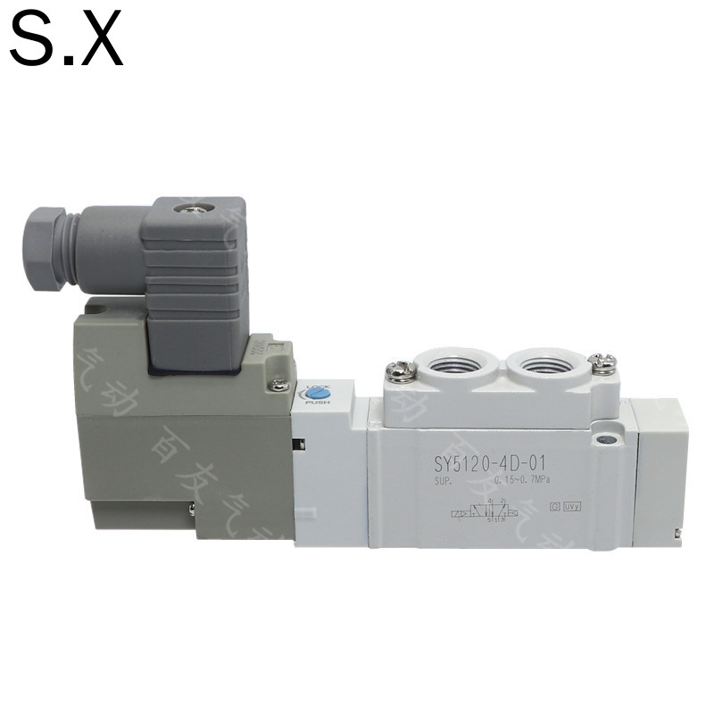SY โซลินอยด์วาล์ว SY5120-5D/5DD/5DZ/4DD/5DZD-01-C4/C6/C8 ผลิตภัณฑ์พร้อมสต็อก