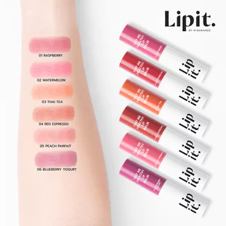 Lip It Tint Me Healthy Lip Balm 3g #02 Watermelon ทินท์บาล์ม ลิปอิท เติมสีฉ่ำ พร้อมมอบการบำรุงอย่างล้ำลึก.