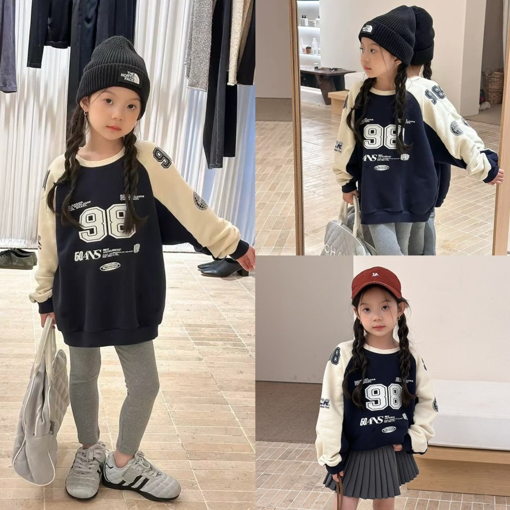 PRETTY BABY กระโปรงเด็ก กระโปรงสั้น มีซับกางเกง (1888)