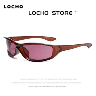 LOCHO แว่นกันแดดปั่นจักรยาน UV Protection ออกแบบเฉพาะตัว หน้าเทรนด์ เหมาะกับวันที่มีแสงแดดในฤดูร้อน