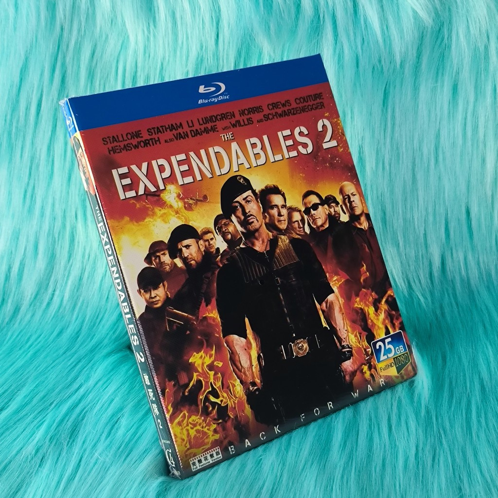 A588 Blu-ray Movie The Expendables 2 2012 BD25 อังกฤษสเปนไทย C0103