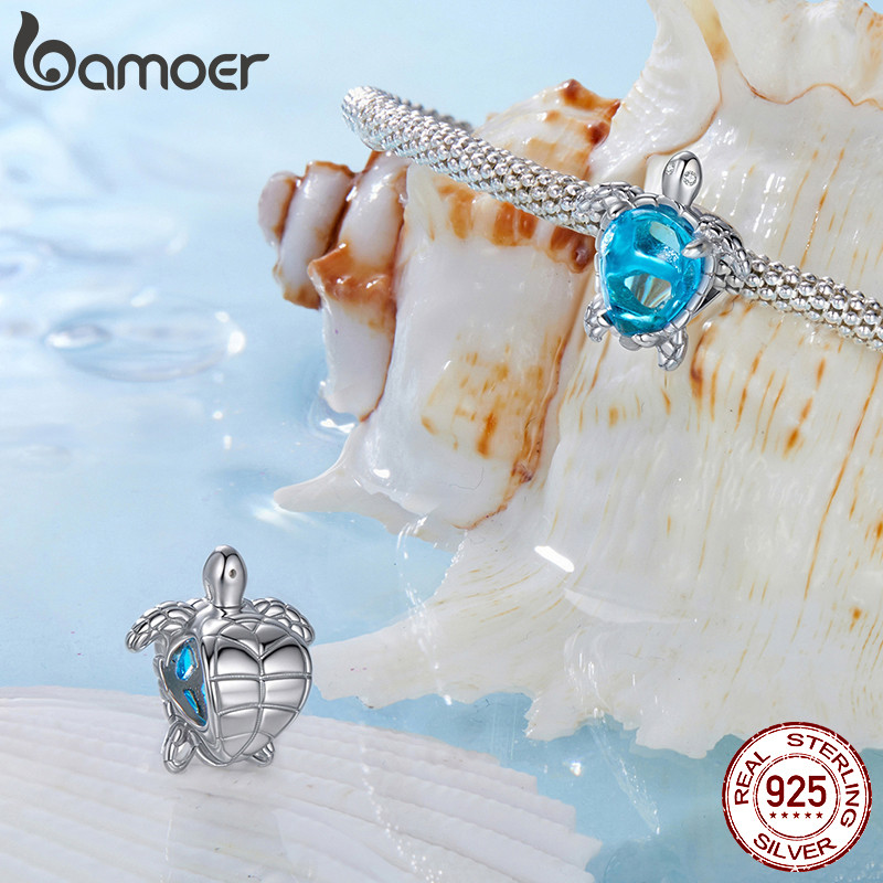 Bamoer خرز فضة S925 بموضوع المحيط DIY — صورة 7