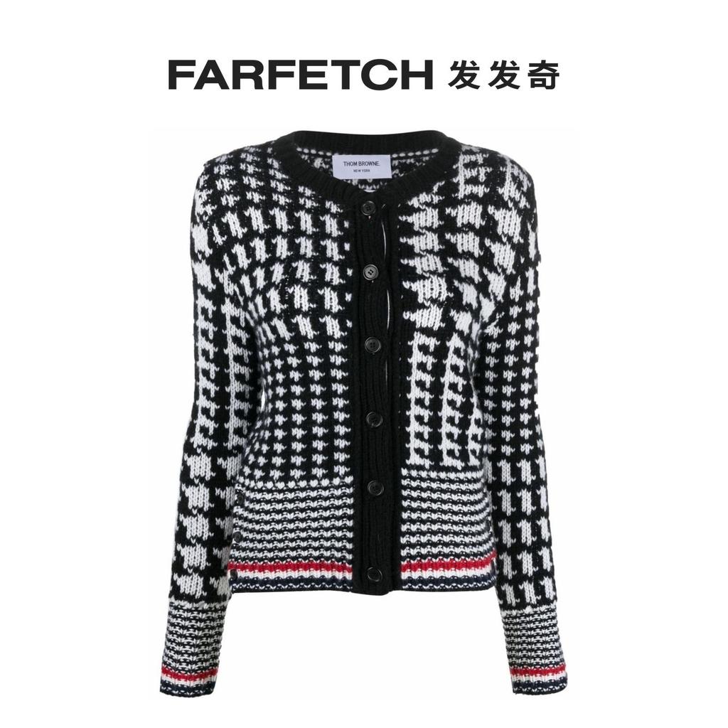 คาร์ดิแกนลายทางจากขนแพะ Tom Browne สำหรับสุภาพสตรี