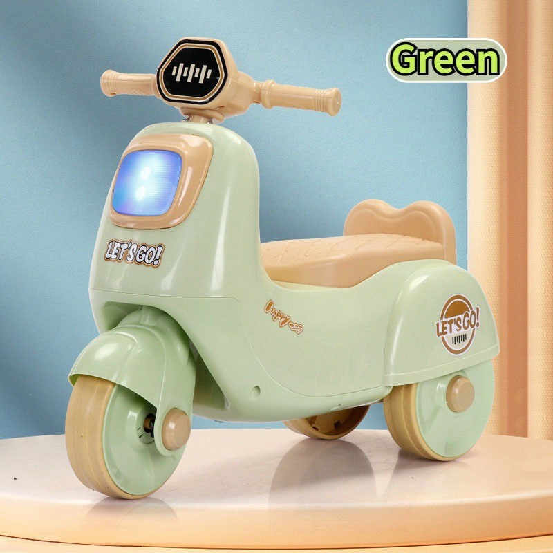 COD รถสามล้อเด็ก สกู๊ตเตอร์ รถบิด และรถบาลานซ์ ล้อสากล 360° มีเสียงมีไฟ รถบาลานซ์เด็ก - รูปที่ 7