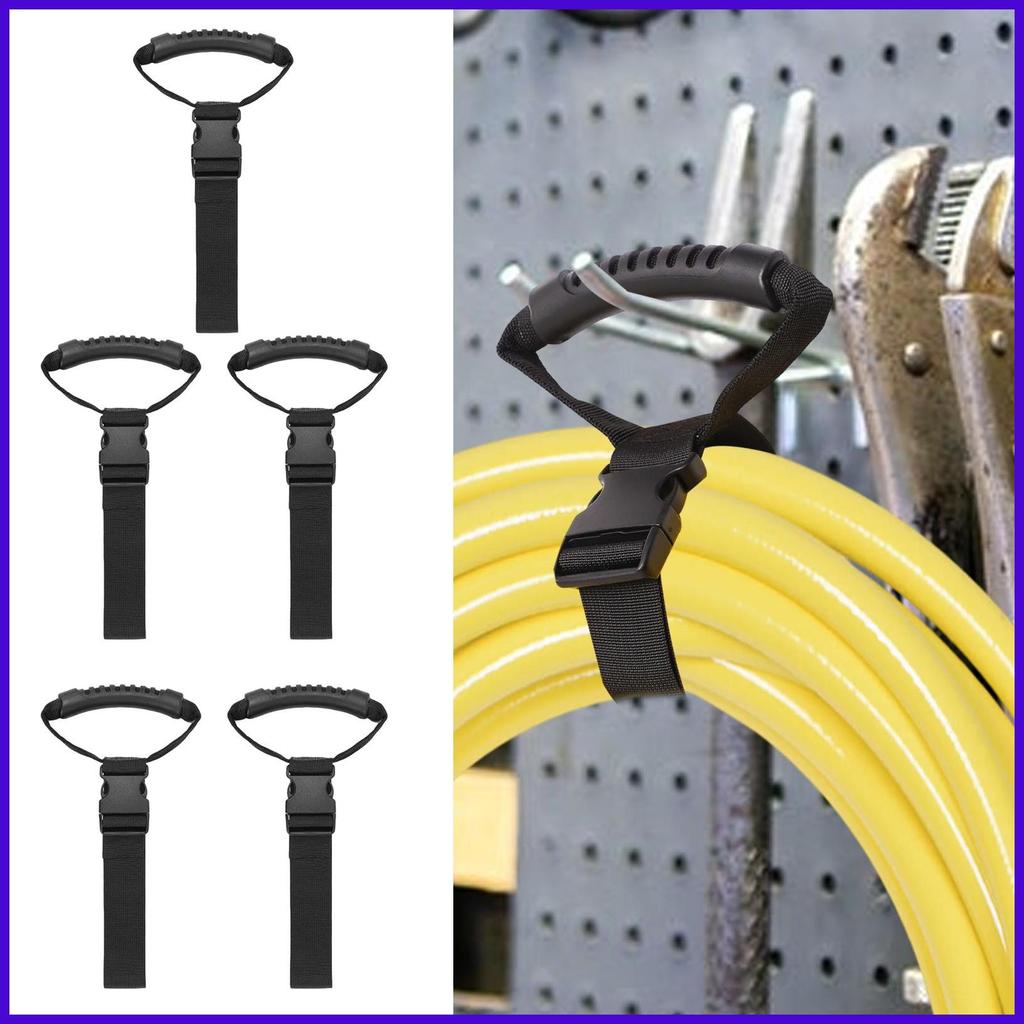 Extension Cord Holder Wrap-It Storage Straps Organization 5 ชิ้น Heavy-Duty Reusable Tool Gadget Lon