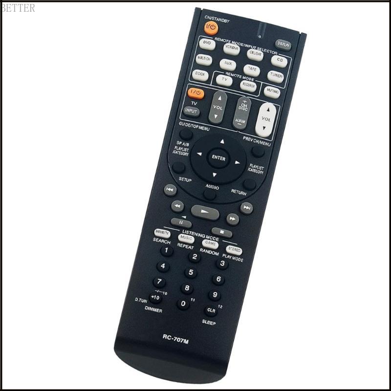 BETT เปลี่ยนรีโมทคอนโทรลทดแทน RC707M รีโมทคอนโทรลสําหรับ SKF750XF R SKM-750XS R SKB-750X โฮมเธียเตอร