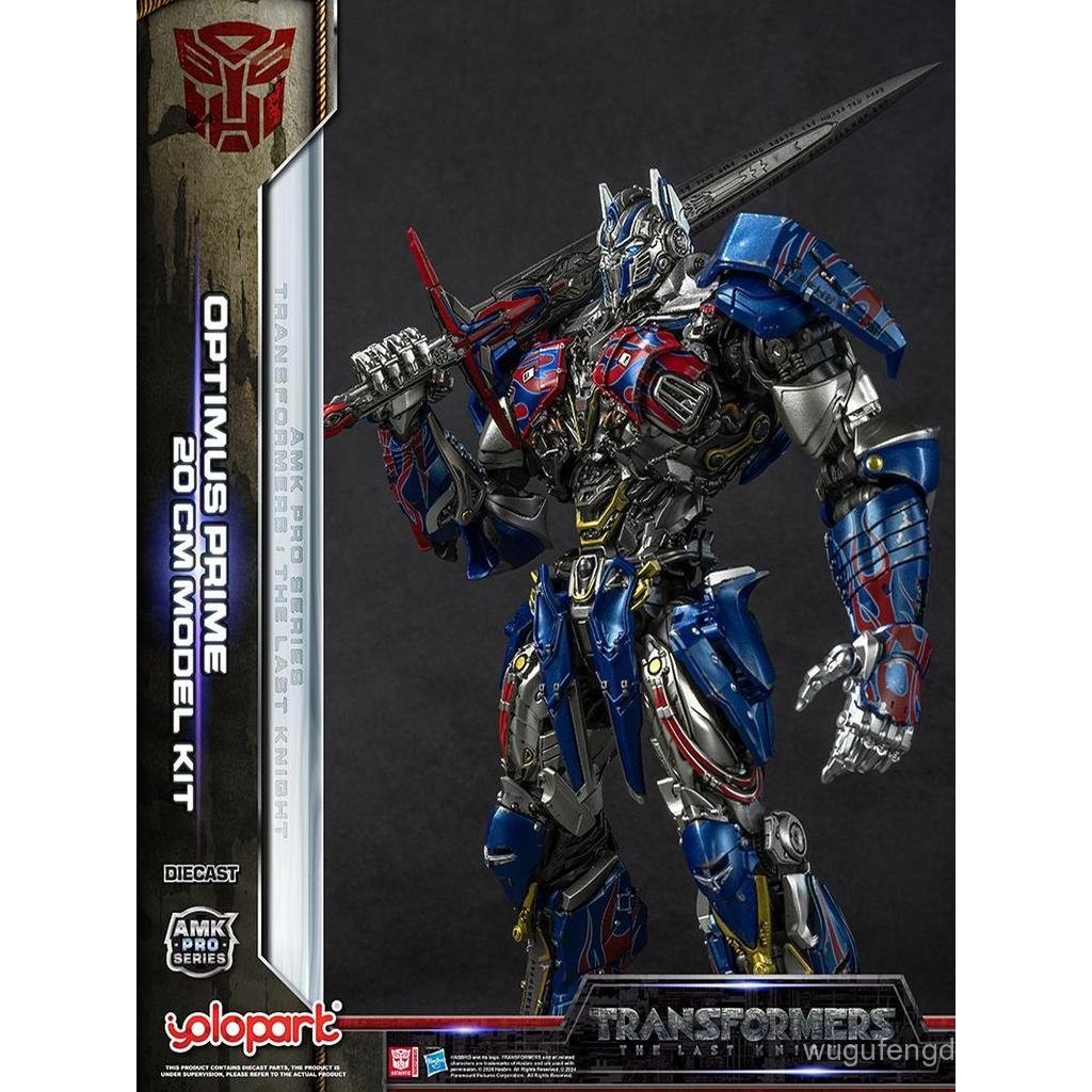 YOLOPARK AMK PRO Transformers 5 Knight คอลัมน์ Optimus คอลัมน์ประกอบรูป Pre-Assembly Movable รุ่น