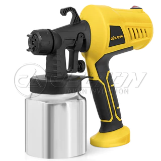 DELTON เครื่องพ่นสี กาพ่นสีไฟฟ้า 700 วัตต์ 1,000CC รุ่นงานหนัก PS-700G Electric Paint Spray Gun