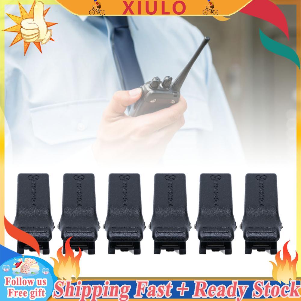 Xiulo วิทยุคลิปด้านหลัง Heavy Duty เข็มขัดสวมใส่สำหรับ GP88 GP88S CP150 CP200 GTX800