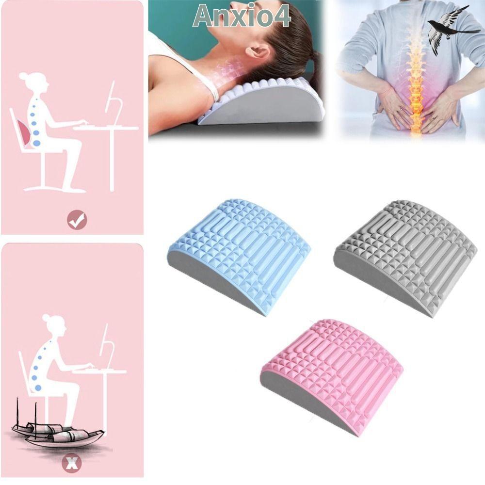 ANXIO4 หมอนหน่วยความจําปากมดลูก, TPE EVA เครื่องนวดหลังเอว, คอยืดเอวนวดกระดูกสันหลังสนับสนุน Correct