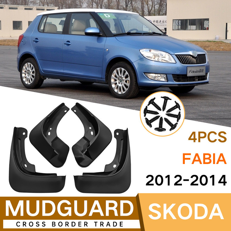 เหมาะสําหรับ Skoda Jingrui Fabia Fabia 2012-2014 บังโคลนรถ Piwa